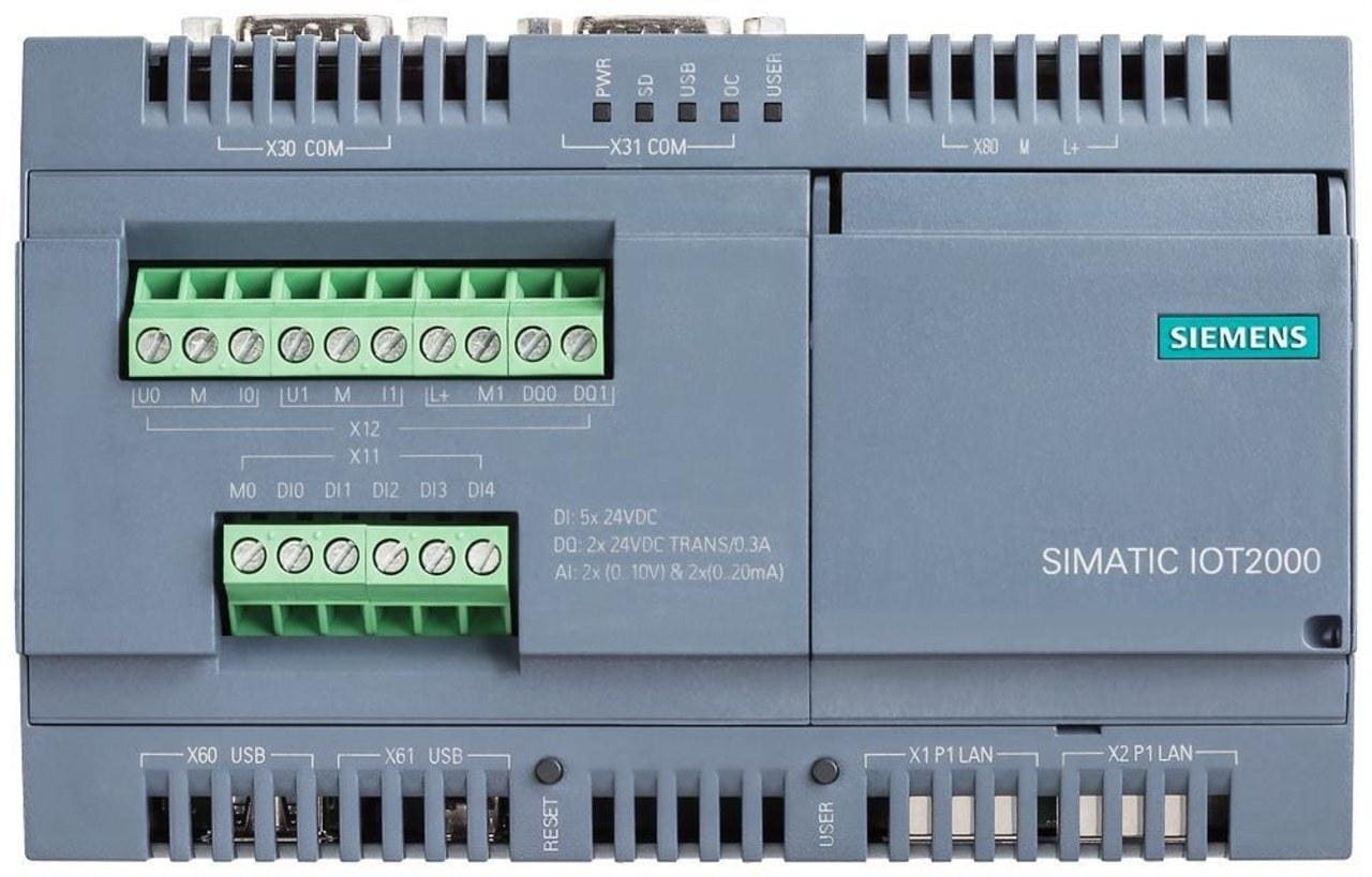 SIEMENS - Módulo de entrada/salida SIMATIC IOT2000 Input/Output Module 5 ED 2 EA, 2 SD, para SIMATIC IOT2020 y IOT2040