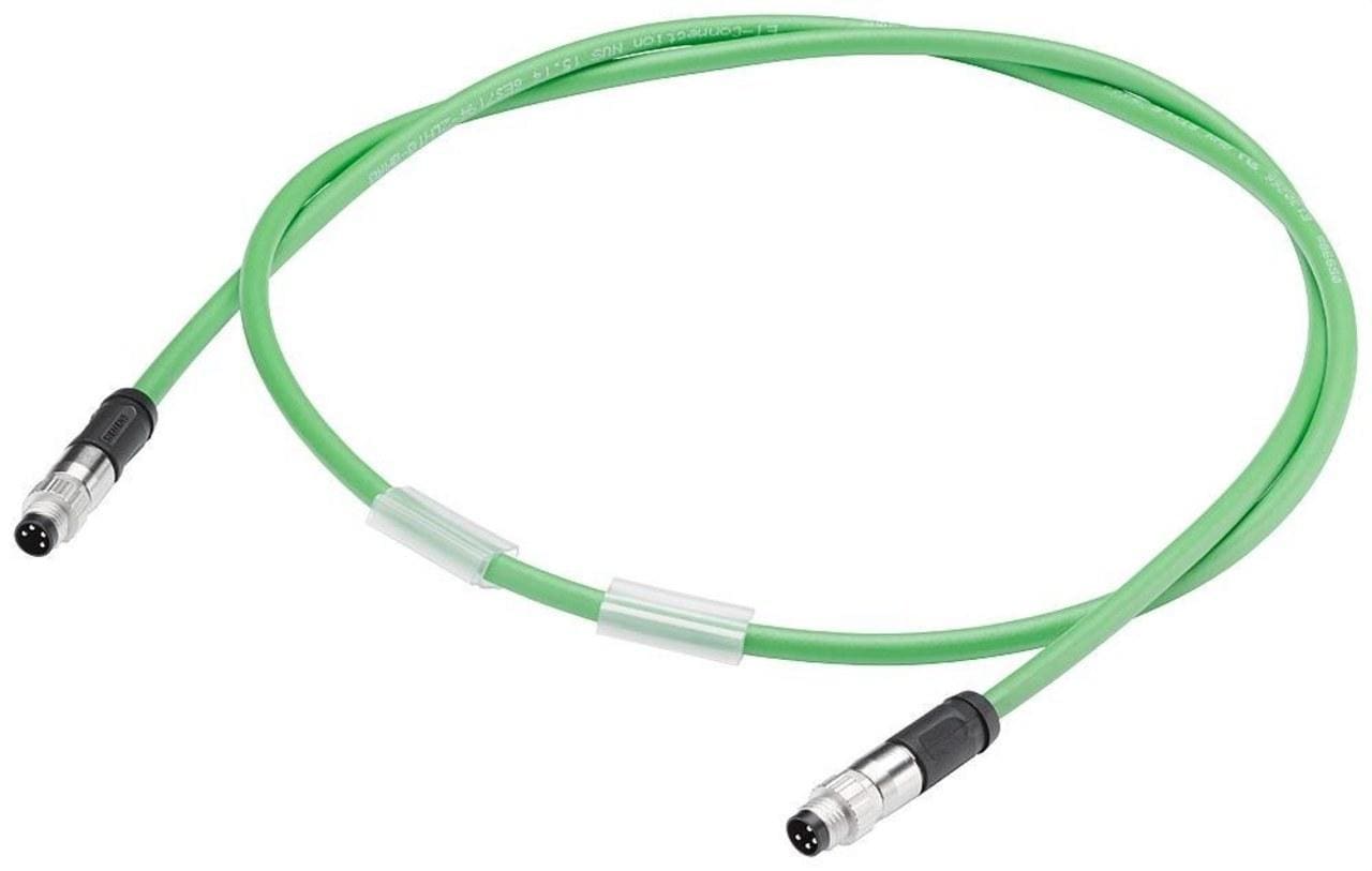 SIEMENS - Cable bus para conexión-ET M8 SIMATIC ET 200 cable PUR libre de halógenos, 4P apantallado, 1,0m