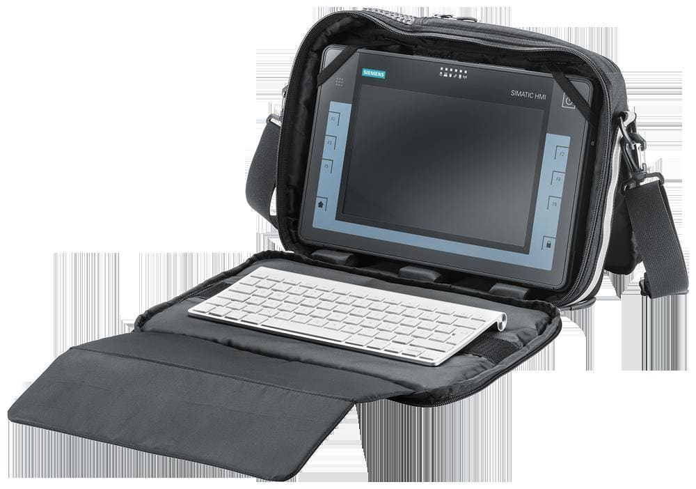 SIEMENS - Bolsa de trasporte base tableta SIMATIC HMI con tirante colocación libre multifuncional diseño modular ampliable