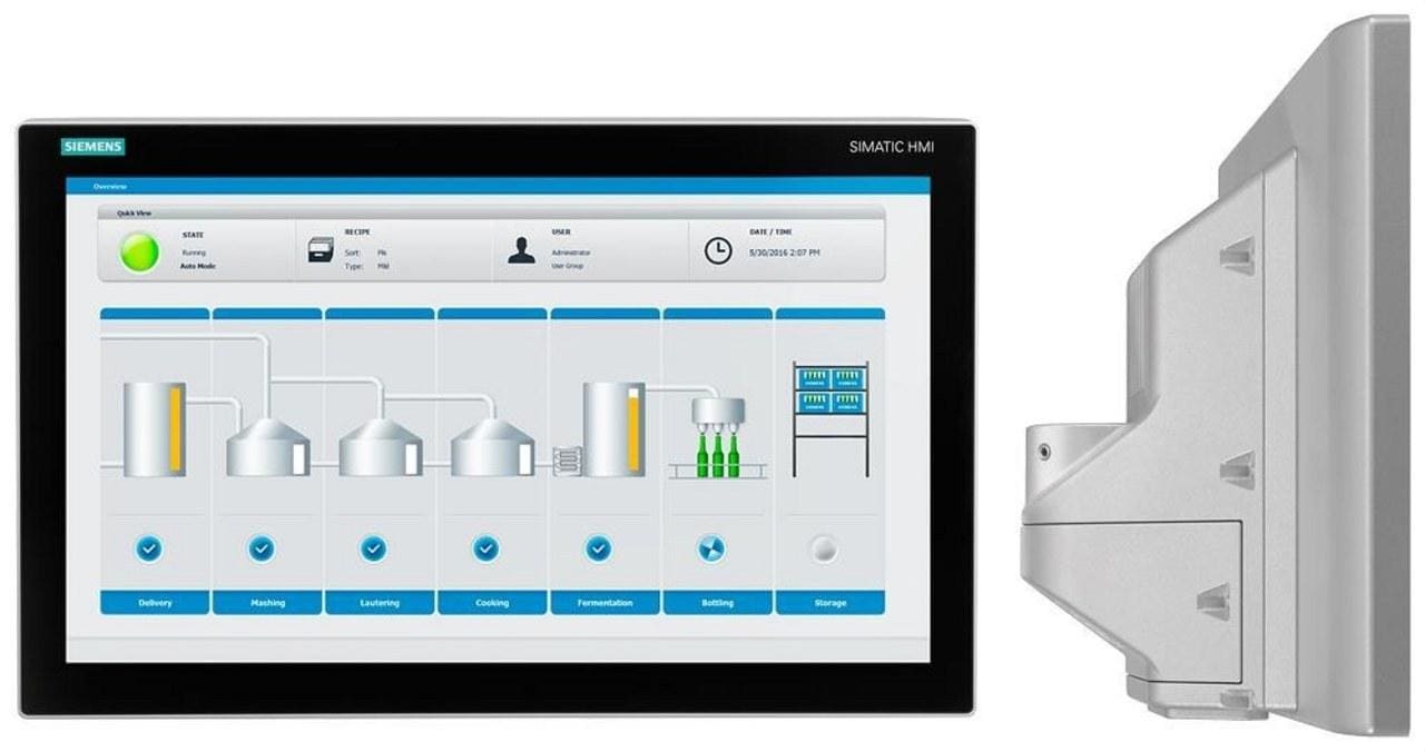 SIEMENS - Brazo de soporte para unidad de extensión SIMATIC HMI TP1500 COMFORT PRO panel comodidad, funcionamiento táctil, 15'' WIDESCREEN-TFT-DISPLAY