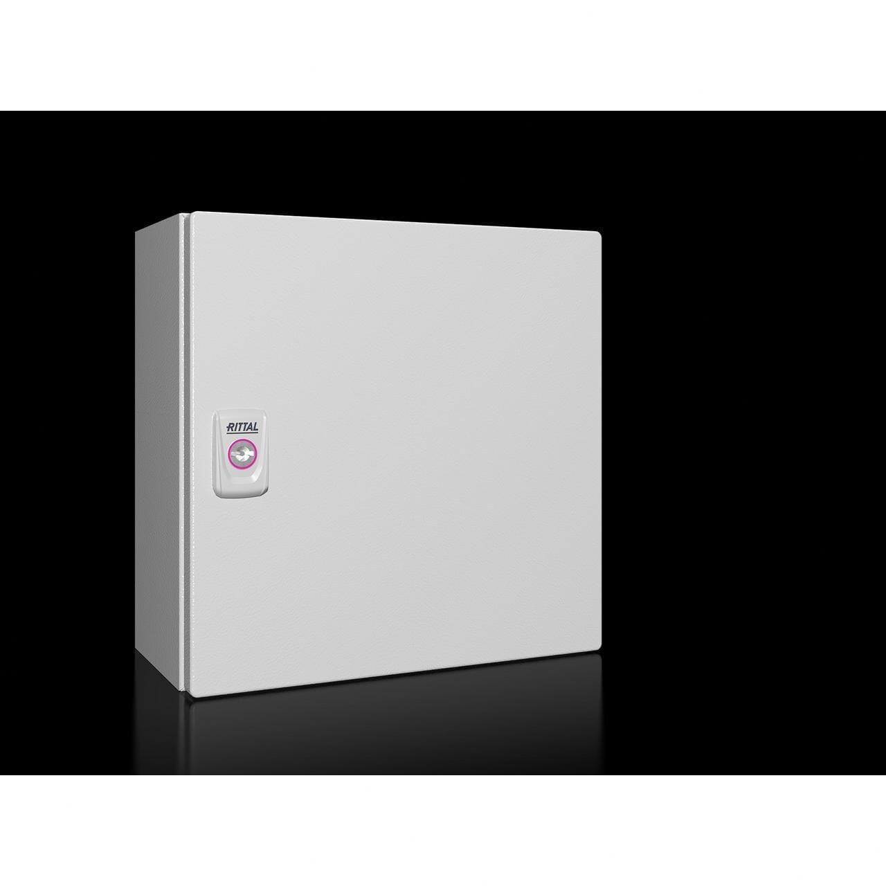 RITTAL - Caja pequeña KX E-Box 300x300x155 mm con placa montaje chapa de acero