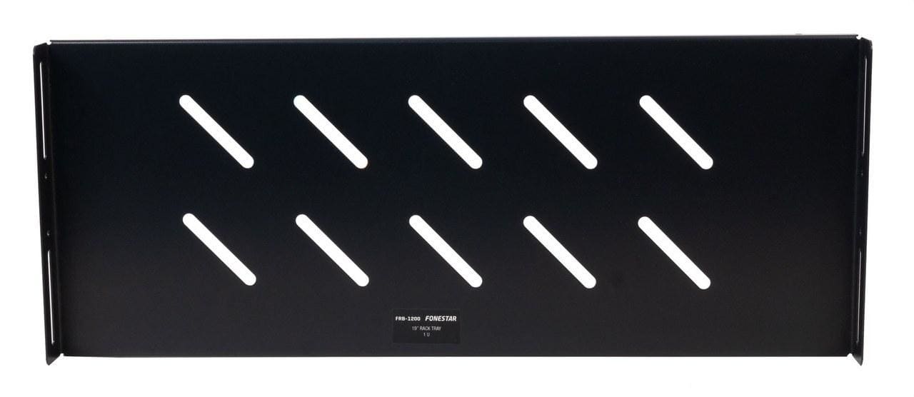 FONESTAR - Bandeja metálica soporta 50kg para rack 19" 1 U