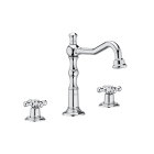 ROCA - Mezclador bimando repisa lavabo CARMEN cromado