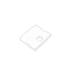 Sin Marca - Tapa con pasacable para TSL-S15 blanco