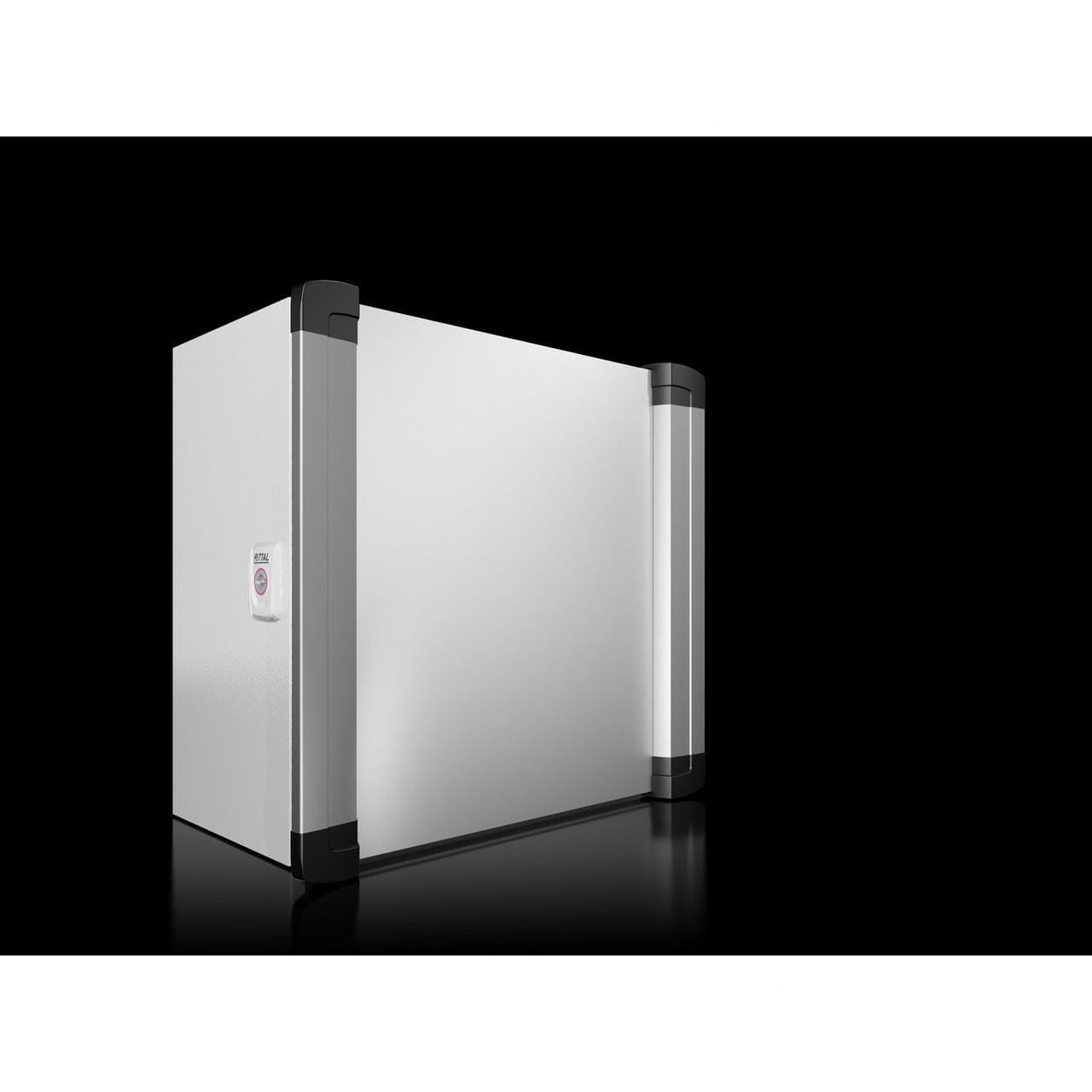 RITTAL - Caja de mando AX con asas 380x380x210mm chapa de acero / asa aluminio