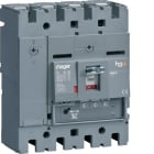 HAGER - Interruptor automático caja moldeada h3+ P250 4P4D N0-50-100% 250A 25kA LSnI