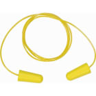 DELTA PLUS - CONICCO200JA / Juego de tapones para oído con cordon amarillo (400u) SNR 36dB