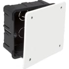 SOLERA - Caja de conexión de empotrar en tabique hueco 100x100mm tornillo 12 entradas tubo diámetro 25