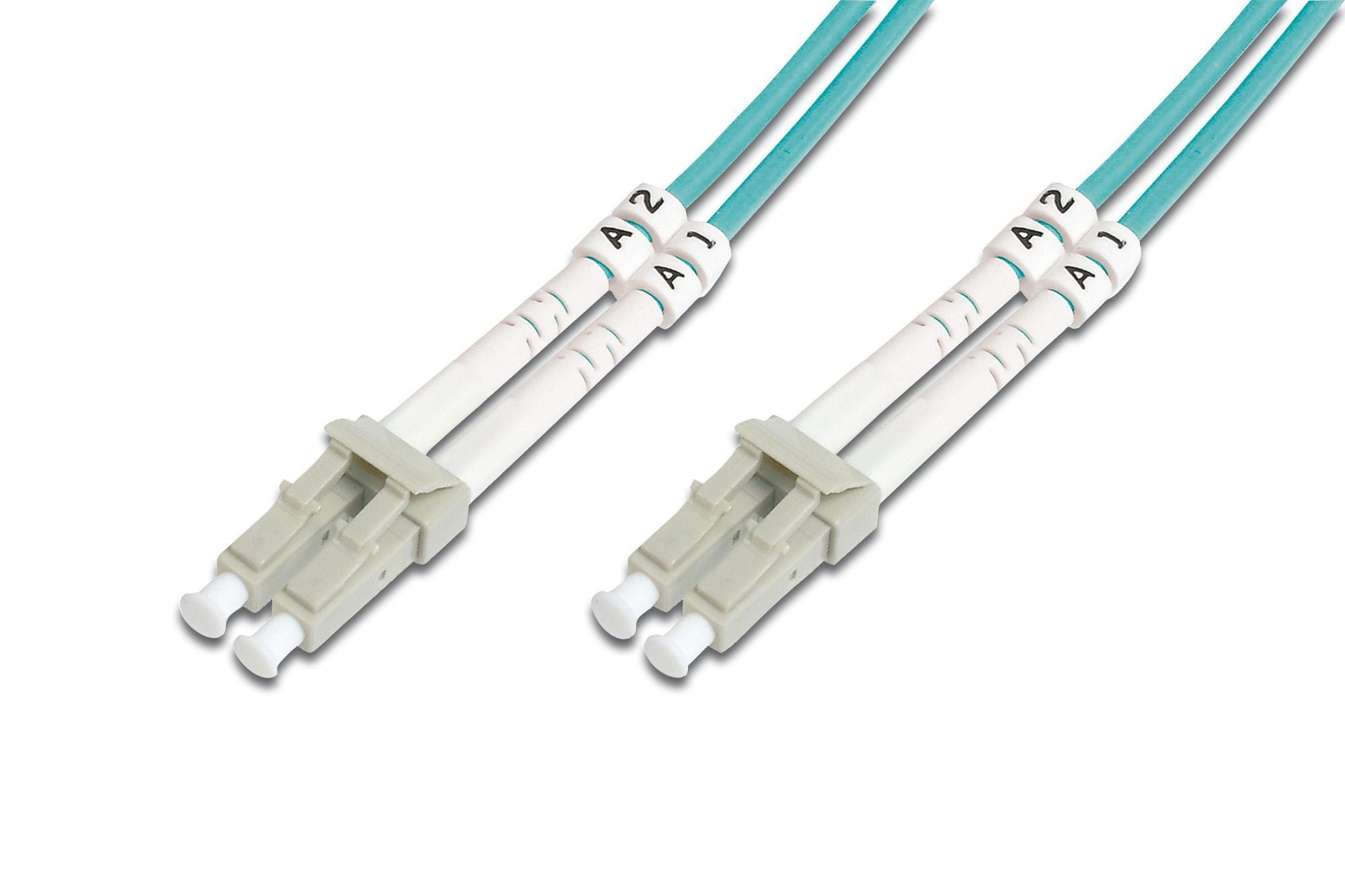 DIGITUS - LATIGUILLO FO LC/PC-LC/PC DUPLEX MULTIMODO OM3 15M