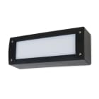 DOPO - Aplique rectangular DEVON IP66 GX53 LED T2 2x3W 2x350lm 3000K negro