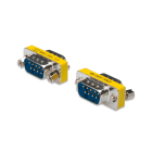 DIGITUS - GENDER CHANGER, D-SUB9 METAL HOUSING, M/M