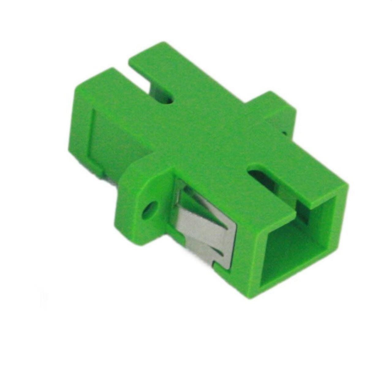 EK - Adaptador A SCAPC S SC/APC simplex con aletas fijación