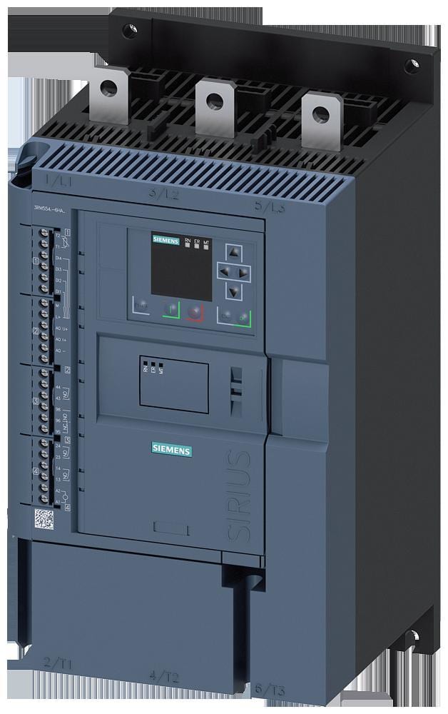 SIEMENS - Arrancador suave 315A 110-250V AC conexión tornillo 200-480V