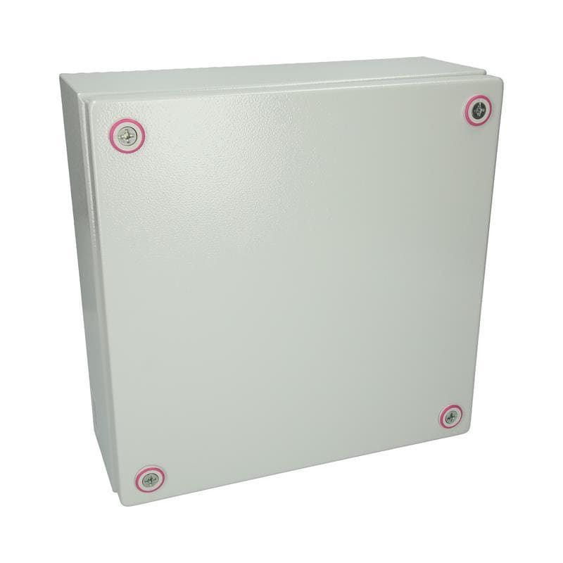 RITTAL - Caja de borne KX 400x400x120mm chapa de acero RAL7035