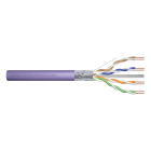DIGITUS - CABLE CAT6 F/UTP LSZH ECA VIOLETA CAJA 100M