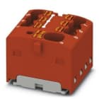 PHOENIX CONTACT - Bloque para distribución PTFIX 4/6X1,5 RD 450V 17,5A conexión push-in rojo