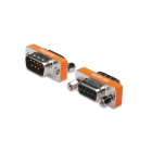 DIGITUS - ZERO MODEM ADAPTER, D-SUB9 METAL HOUSING, M/F