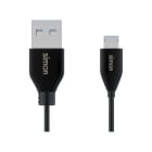 SIMON - Cable USB 2.0A Micro 1m negro