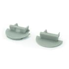 ILUTREK - Tapón final para perfil empotrable slim de aluminio para madera referencia 31-1468