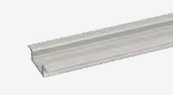 NEXIA - PERFIL DE EMPOTRAR 17.5X7MM GRIS 200CM