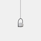 LEDS-C4 - Luminaria colgante Coco Single1 x E14 7W negro