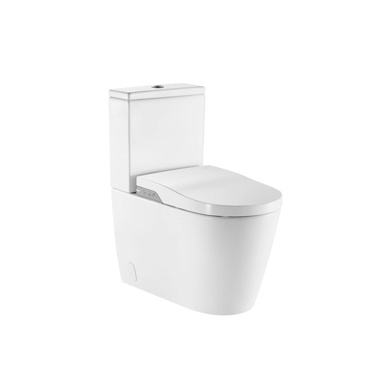 ROCA - Inodoro IN-WASH® de tanque bajo Rimless doble descarga 4,5/3l adosado a pared