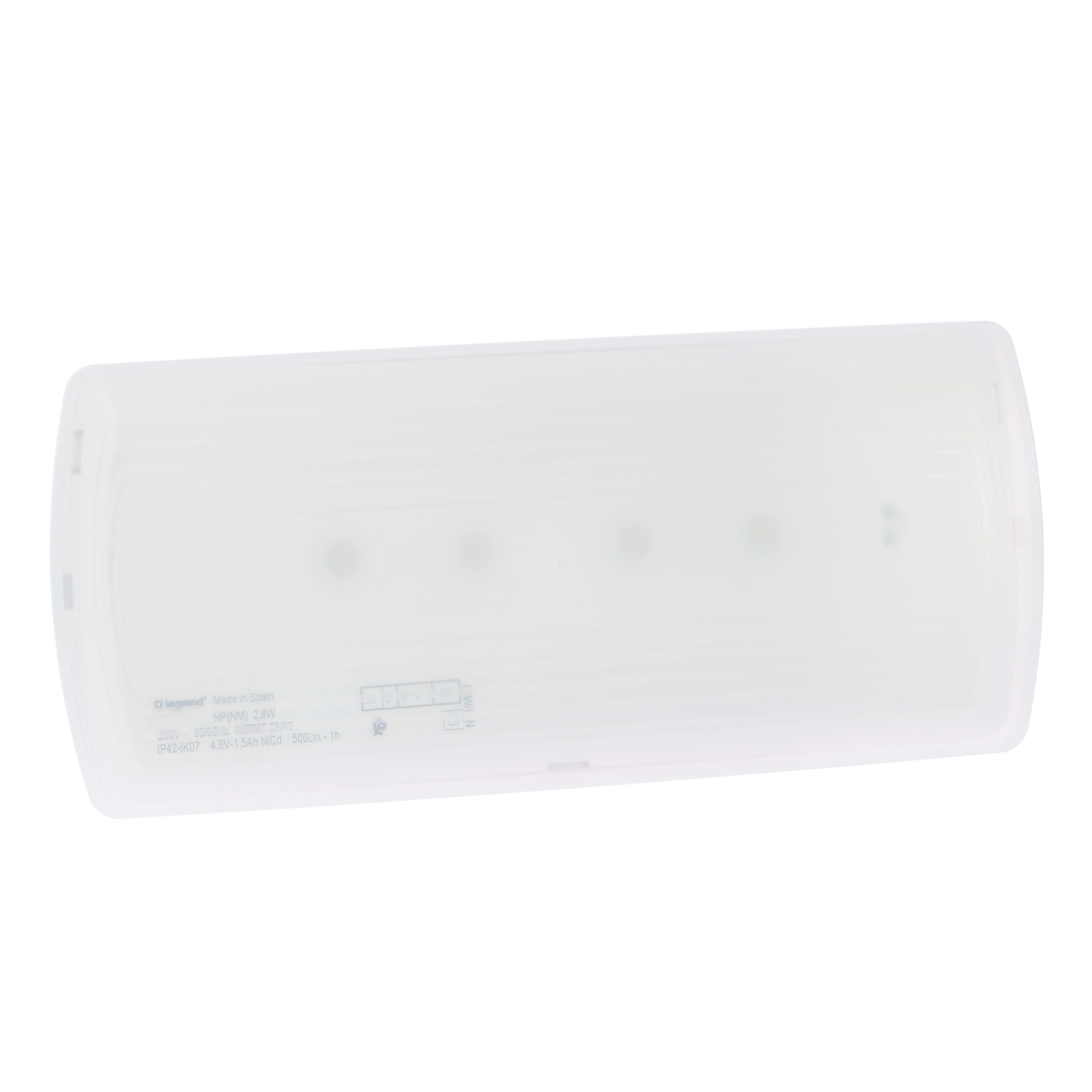 LEGRAND - Luminaria de emergencia URA21 LED PLUS - 200 lúmenes - 1h - No permanente