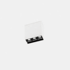 LEDS-C4 - Plafón BENTO superficie 3 LEDS 6,1W 3000K CRI90 blanco IP23 421lm