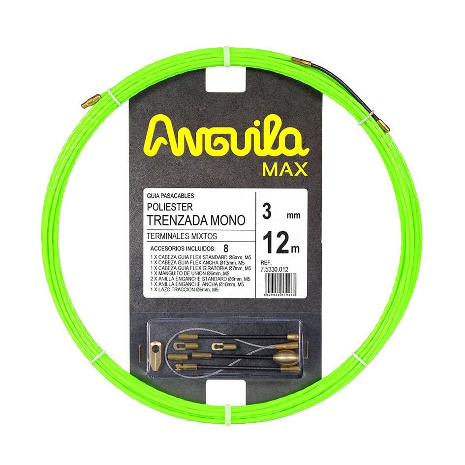 ANGUILA - Anguila Max Poliester Trenzada Mono Ø3mm,  12m