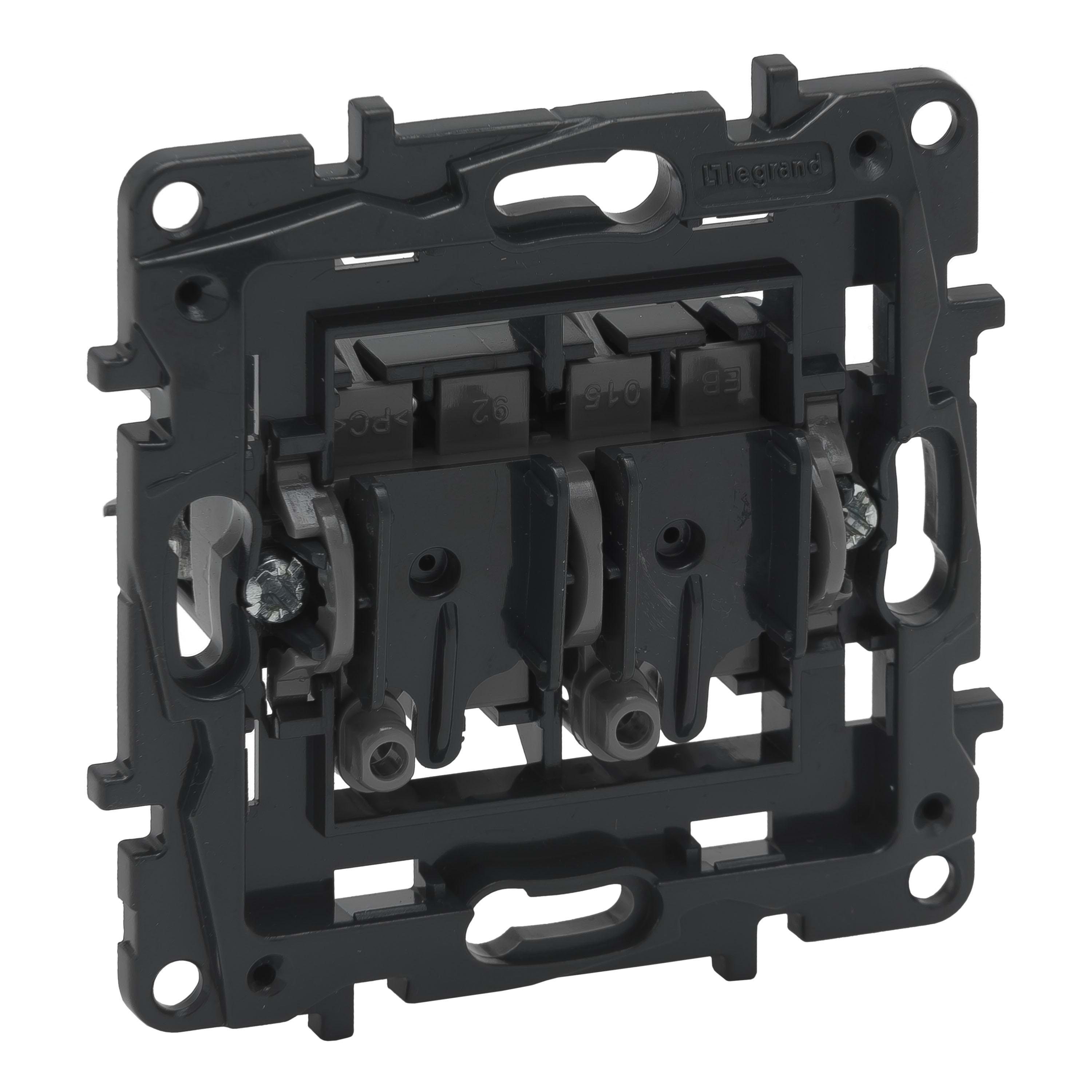 LEGRAND - Conmutador doble Niloé Step - 10AX - 250V~