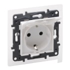 LEGRAND - Base de corriente 2P+T Niloé Step - IP 44 - 250V~ - Blanco mate