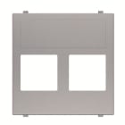 NIESSEN - TAPA PLANA 2 SOPORTE SIN PERSIANA PL
