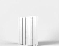 ROINTE - Emisor térmico digital BELIZE conectado 4 elementos 440W 575x425x98mm blanco RAL 9010