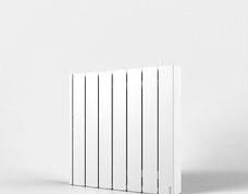 ROINTE - Emisor térmico digital BELIZE conectado 6 elementos 660W 575x585x98mm blanco RAL 9010