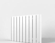 ROINTE - Emisor térmico digital BELIZE conectado 8 elementos 880W 575x747x98mm blanco RAL 9010