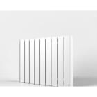 ROINTE - Emisor térmico digital BELIZE conectado 8 elementos 880W 575x747x98mm blanco RAL 9010