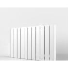 ROINTE - Emisor térmico digital BELIZE conectado 10 elementos 1100W 575x907x98mm blanco RAL 9010