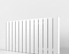 ROINTE - Emisor térmico digital BELIZE conectado 12 elementos 1320W 575x1069x98mm blanco RAL 9010