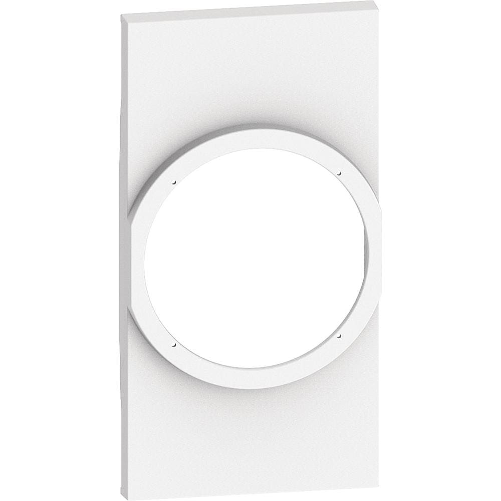 LEGRAND - Frontal Living Now with Netatmo para base de corriente KW4141AC - 2 módulos - Blanco