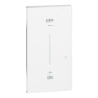 BTICINO - Tecla Living Now with Netatmo para interruptor de iluminación K4411CM2 - 2 módulos - Blanco