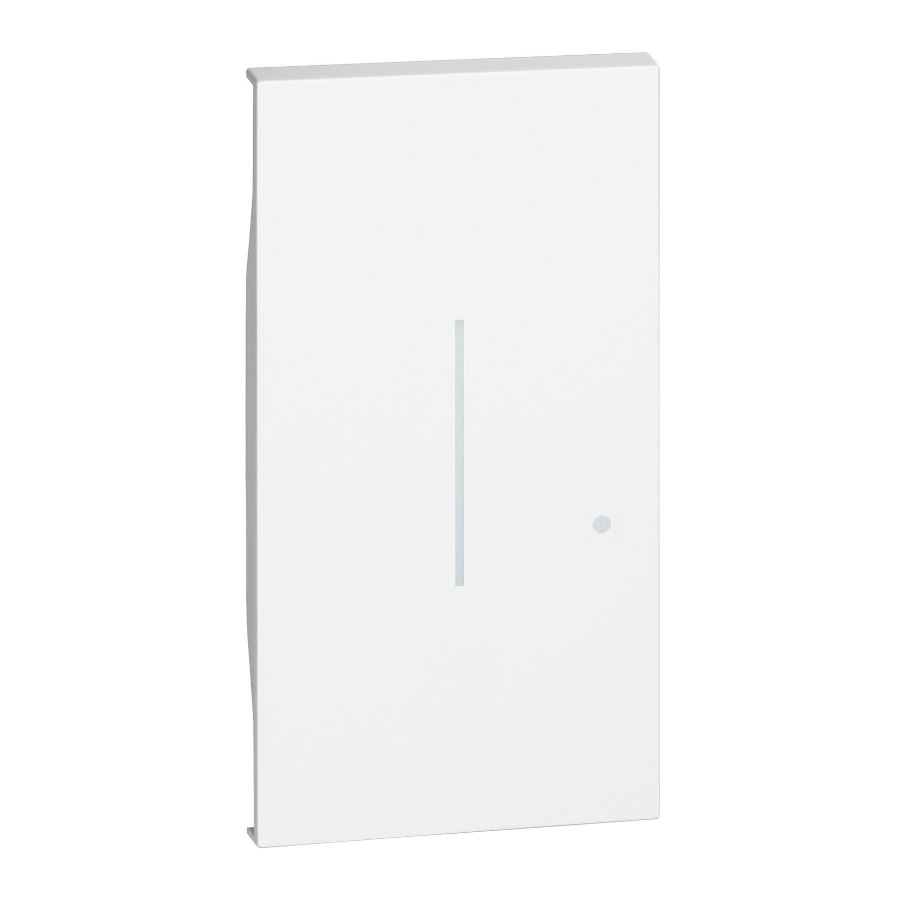 BTICINO - Tecla Living Now with Netatmo para comando de iluminación inalámbrico K4003CW - 2 módulos - Blanco
