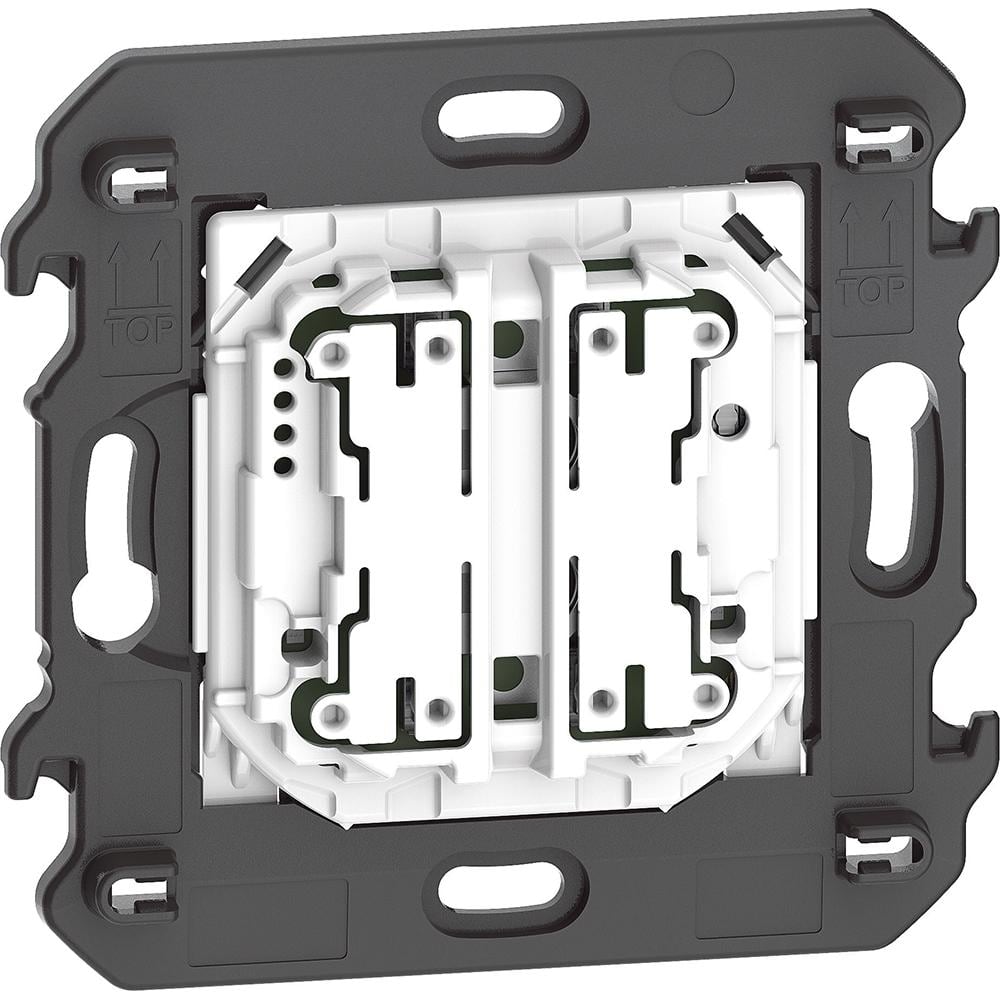 BTICINO - Interruptor de luz doble inalámbrico Living Now with Netatmo