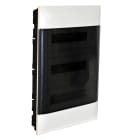 LEGRAND - Caja Empotrar Practibox S puerta transparente 3x18mod - para tabiques convencionales