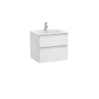 ROCA - Mueble UNIK THE GAP 600x460 lavabo blanco dos cajones blanco