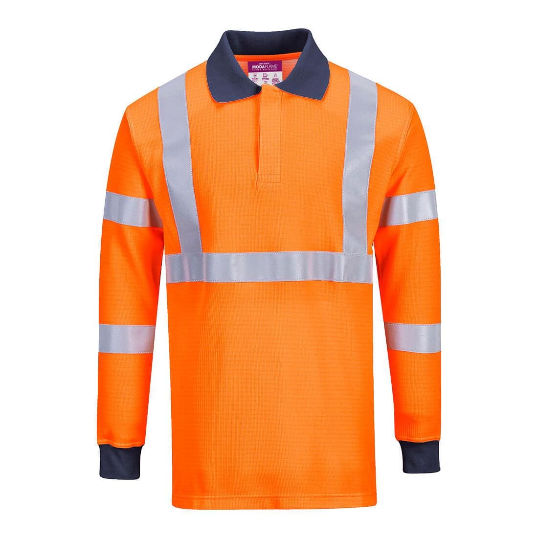 Sin Marca - FR76-POLO IGNIFUGO NARANJA T/S