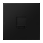 JUNG - Cubierta modelo Jack x1 Radiall LS negro mate