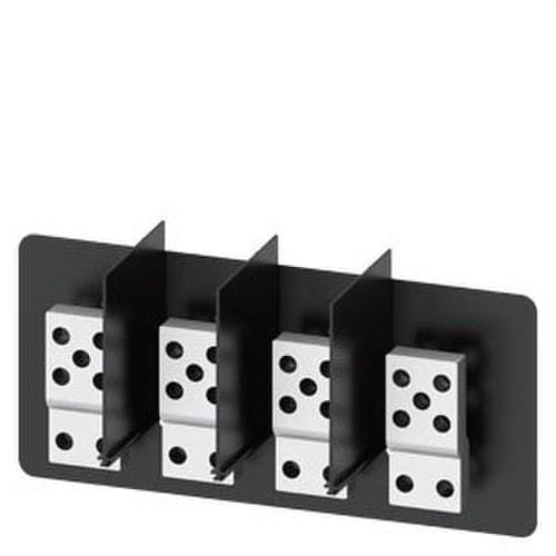 SIEMENS - CON BARRAS DE CONEXIÓN FRONTAL EXTENDIDAS, 4UDS ADAPTADOR PARA TERMINALES FRONTALES PARA VERSIÓN DE