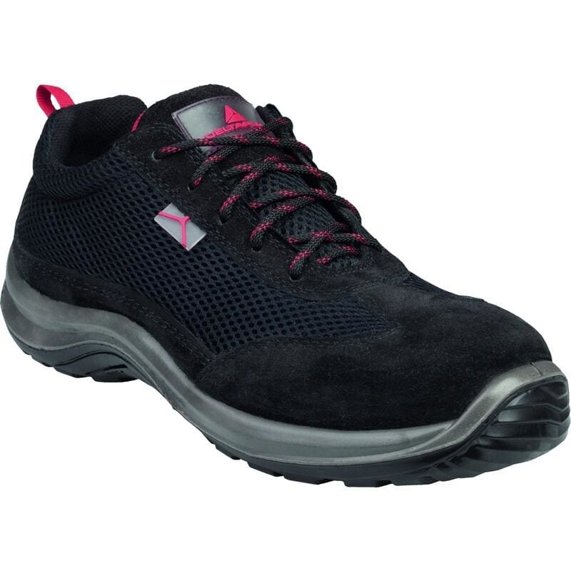 DELTA PLUS - Zapato ASTIS aterciopelado poliester PU-2D negro talla 37