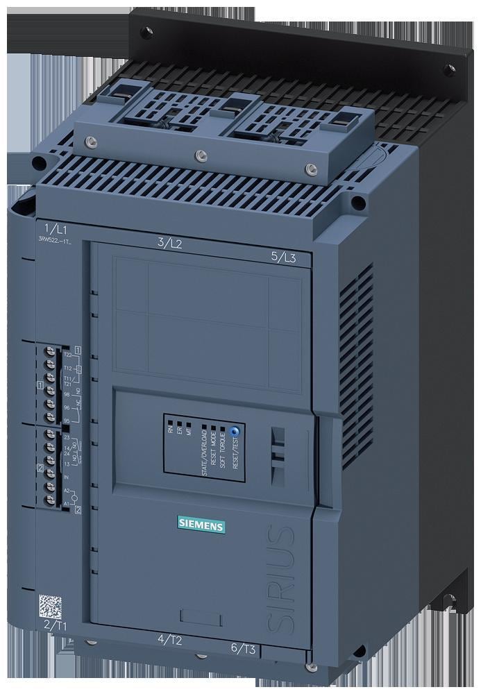 SIEMENS - Arrancador suave 77A 110-250V AC conexión tornillo entrada termistor 200-600V