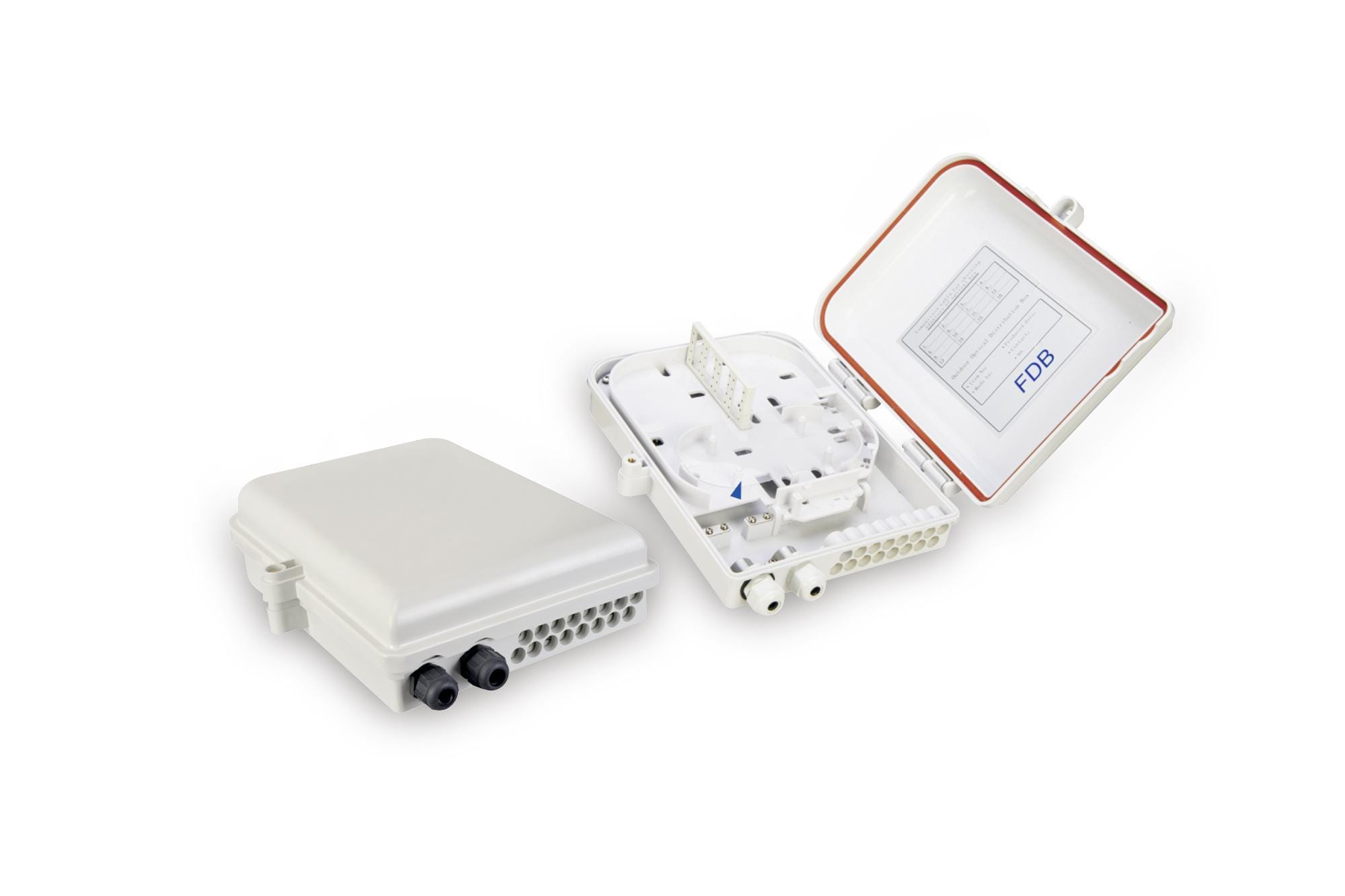 DIGITUS - FTTH DISTRIBUTION BOX FOR 16 LC/DX IP65